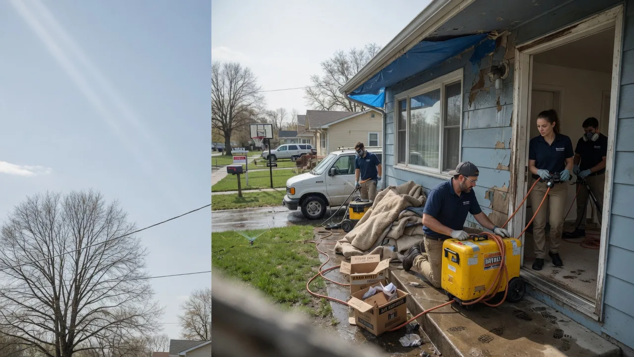 Basement Flood Cleanup in Kirbyville, MO near me